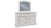 Picture of Robbinsdale Dresser with Mirror - White