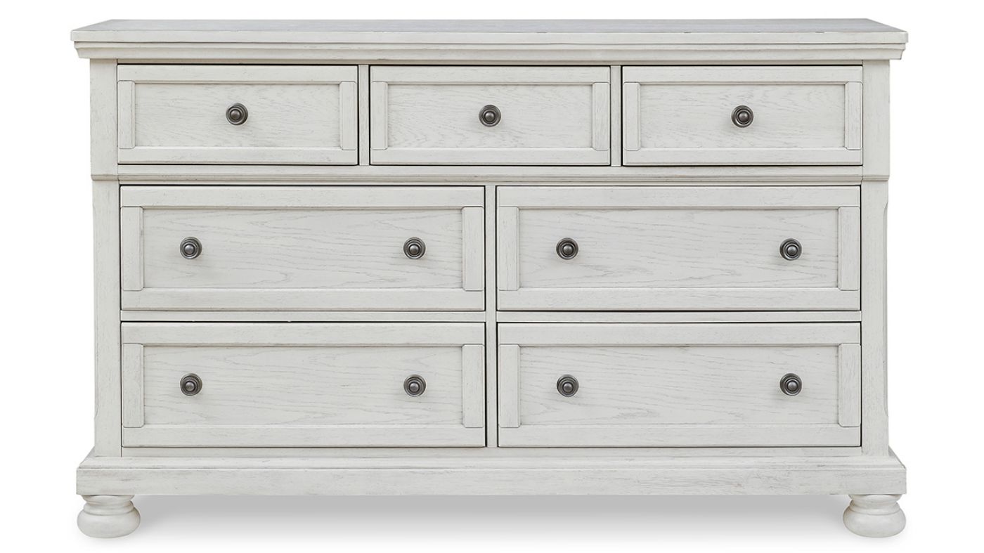 Picture of Robbinsdale Dresser with Mirror - White