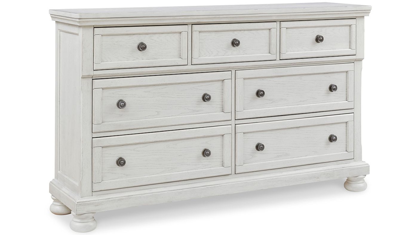 Picture of Robbinsdale Dresser with Mirror - White