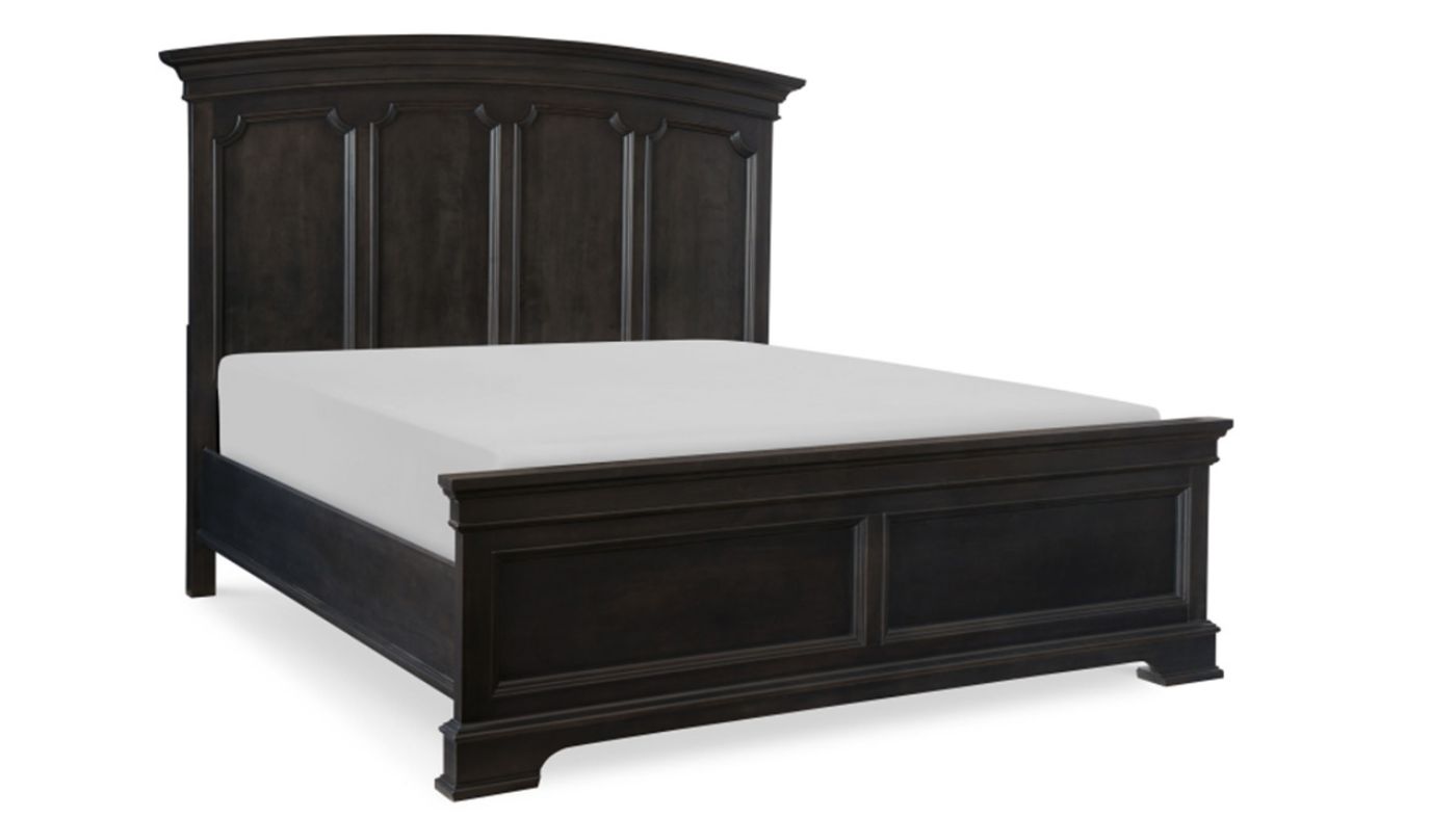 Picture of Townsend Queen Panel Bedroom Set - Dark Brown