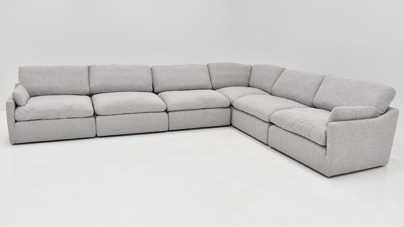 Picture of Mallory Sectional Sofa - Gray