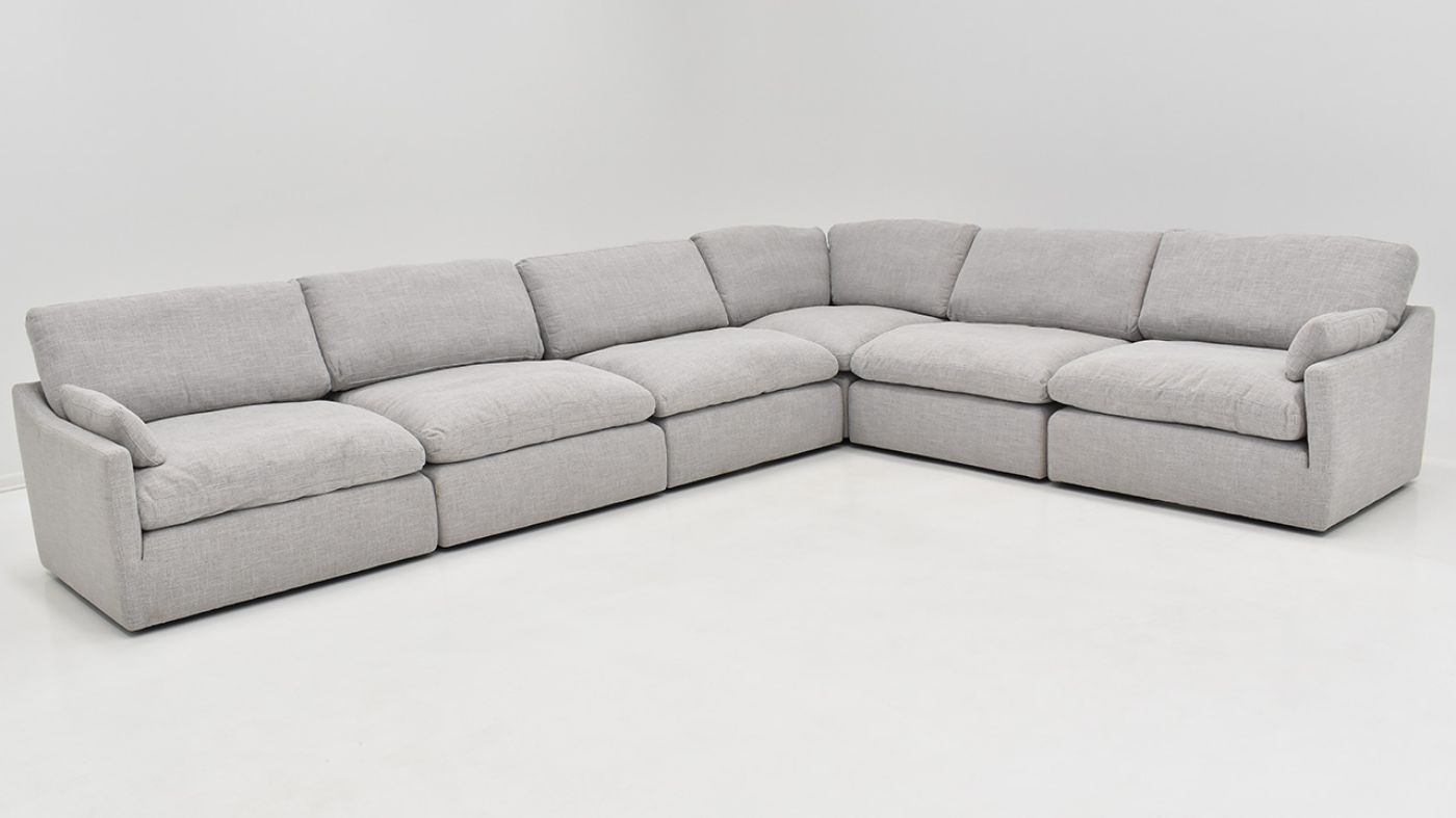 Picture of Mallory Sectional Sofa - Gray
