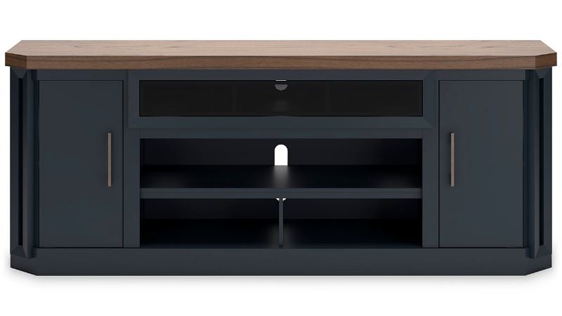 Picture of Landocken TV Stand - Slate Blue