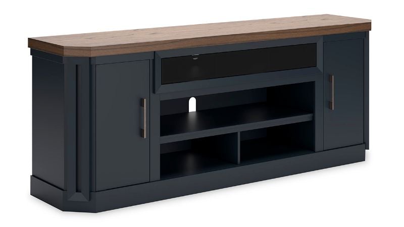 Picture of Landocken TV Stand - Slate Blue