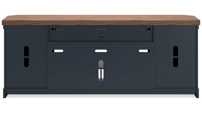 Picture of Landocken TV Stand - Slate Blue