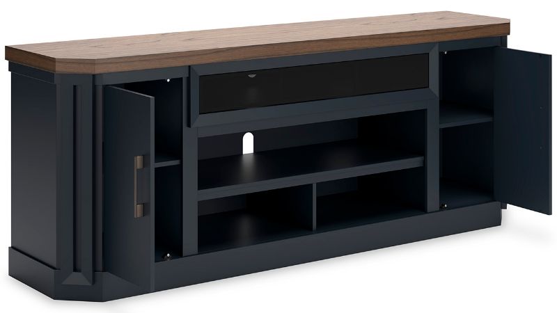 Picture of Landocken TV Stand - Slate Blue