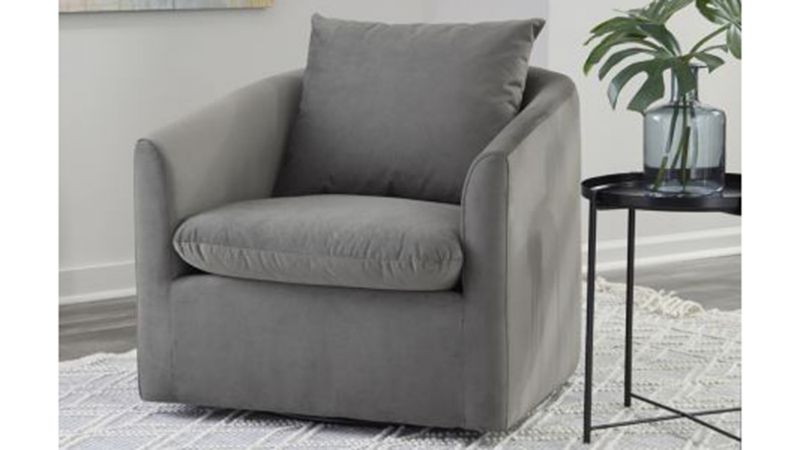 Picture of Wesley Swivel Chair - Gray