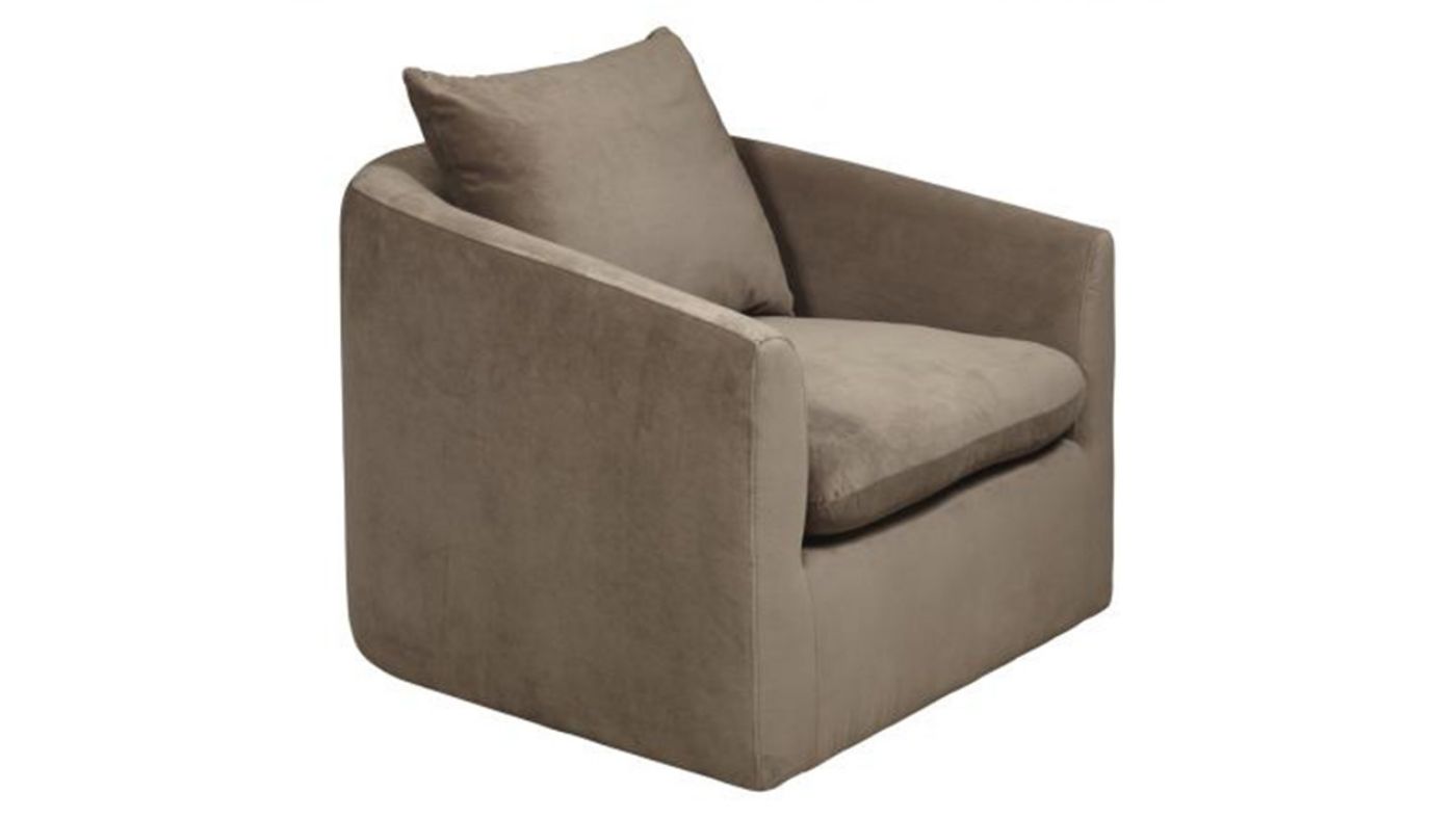 Picture of Wesley Swivel Chair - Brown