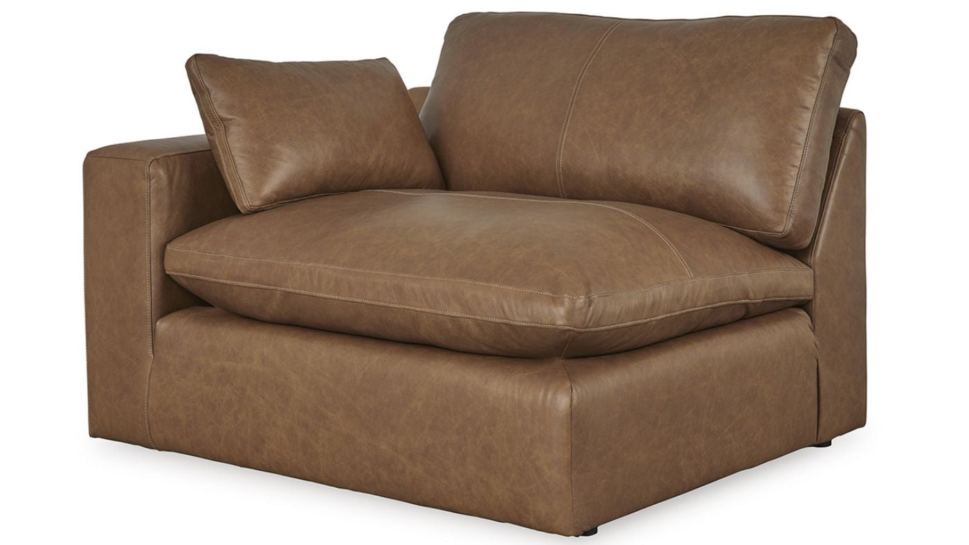Picture of Emilia Leather Sectional - Brown