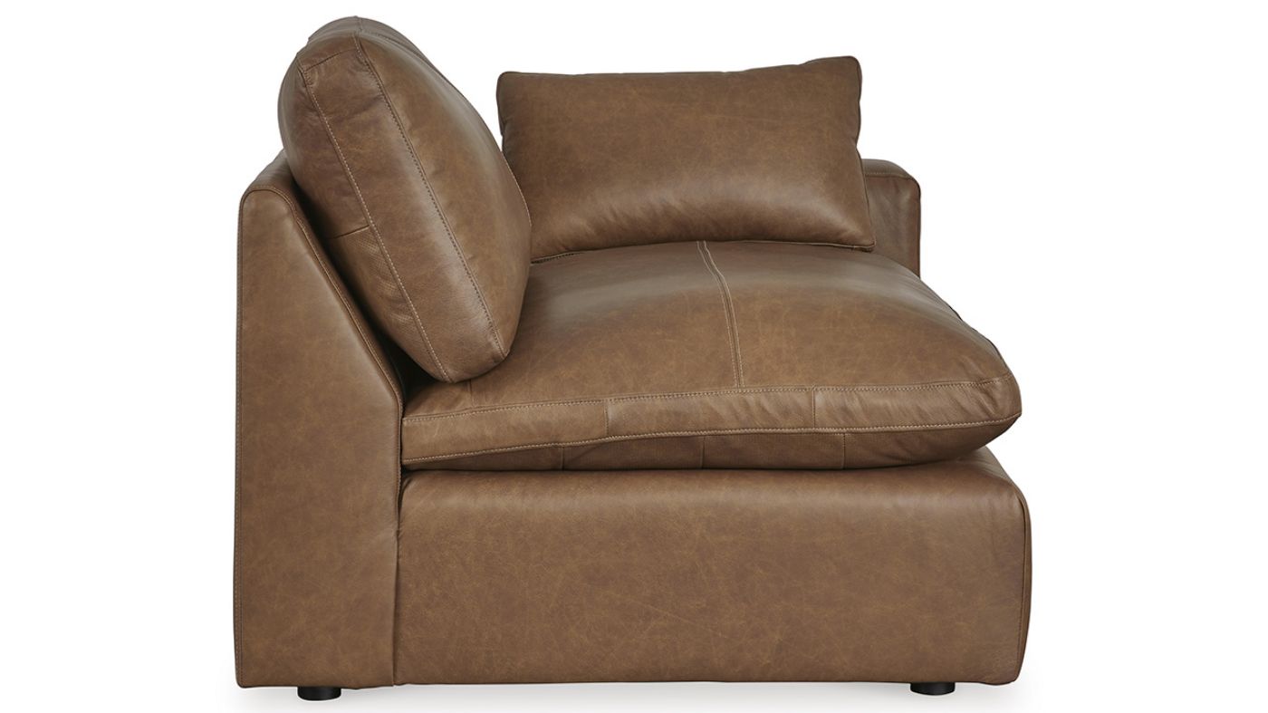 Picture of Emilia Leather Sectional - Brown