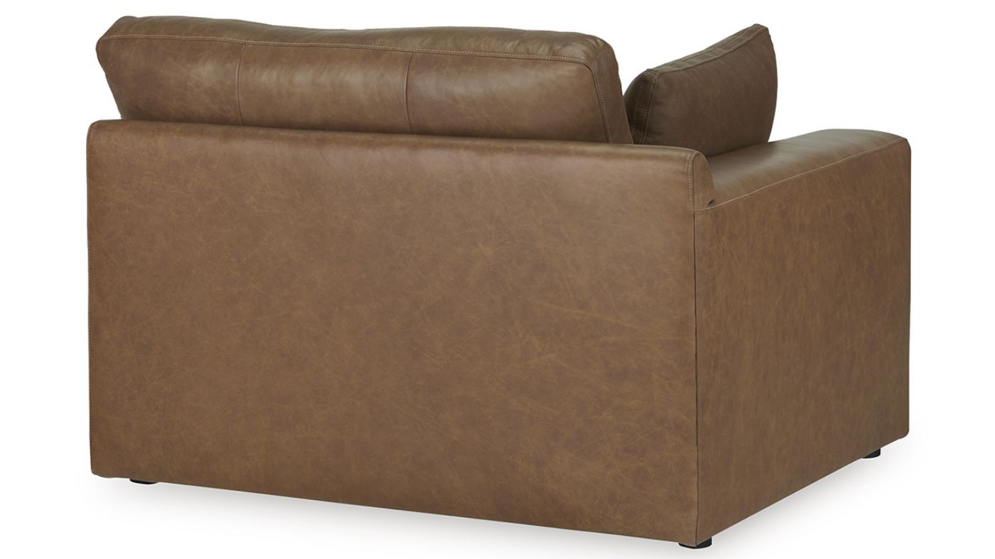 Picture of Emilia Leather Sectional - Brown