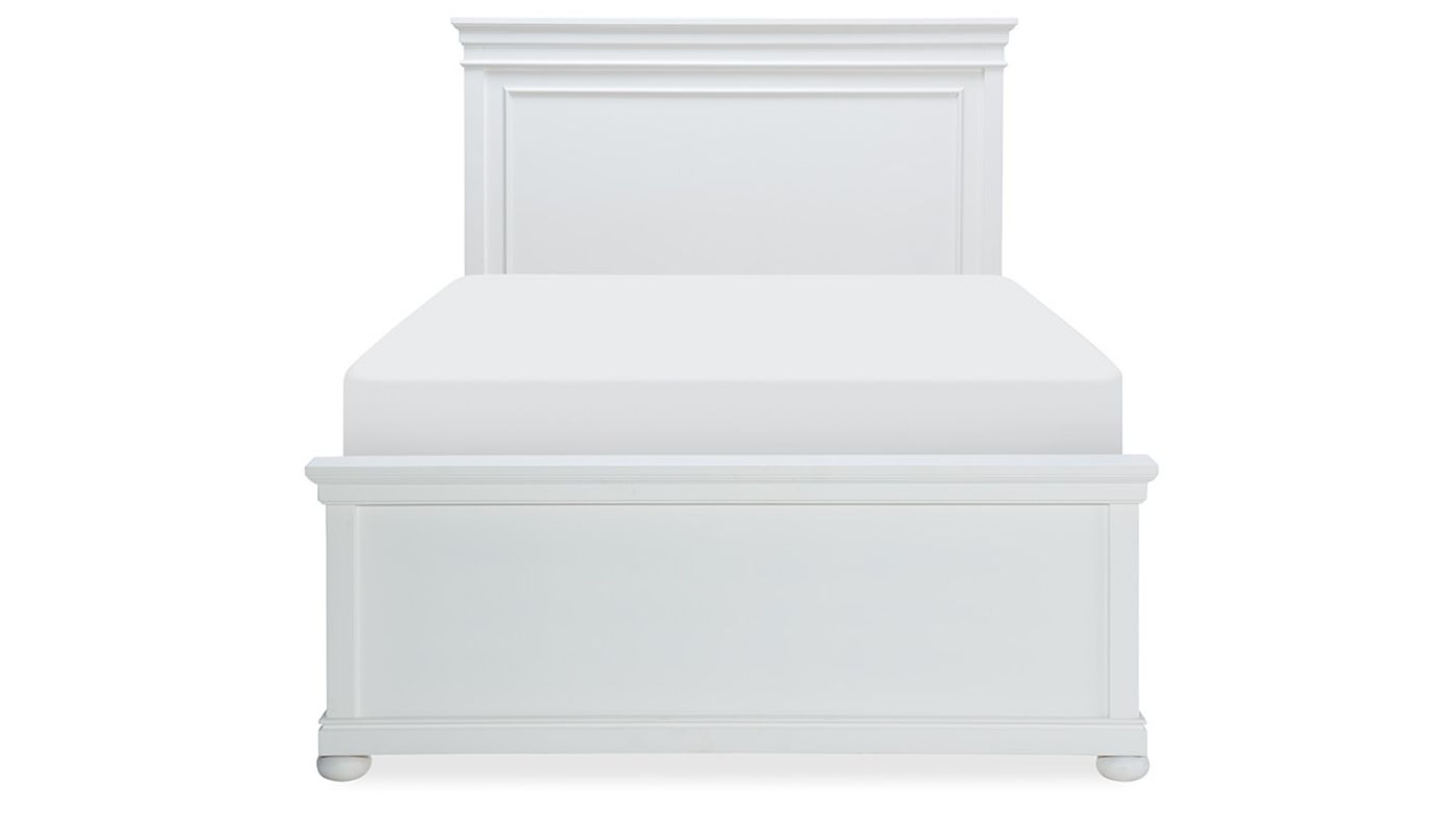 Picture of Canterbury Full Size Panel Bed - White
