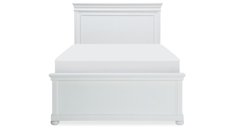 Picture of Canterbury Full Size Panel Bed - White