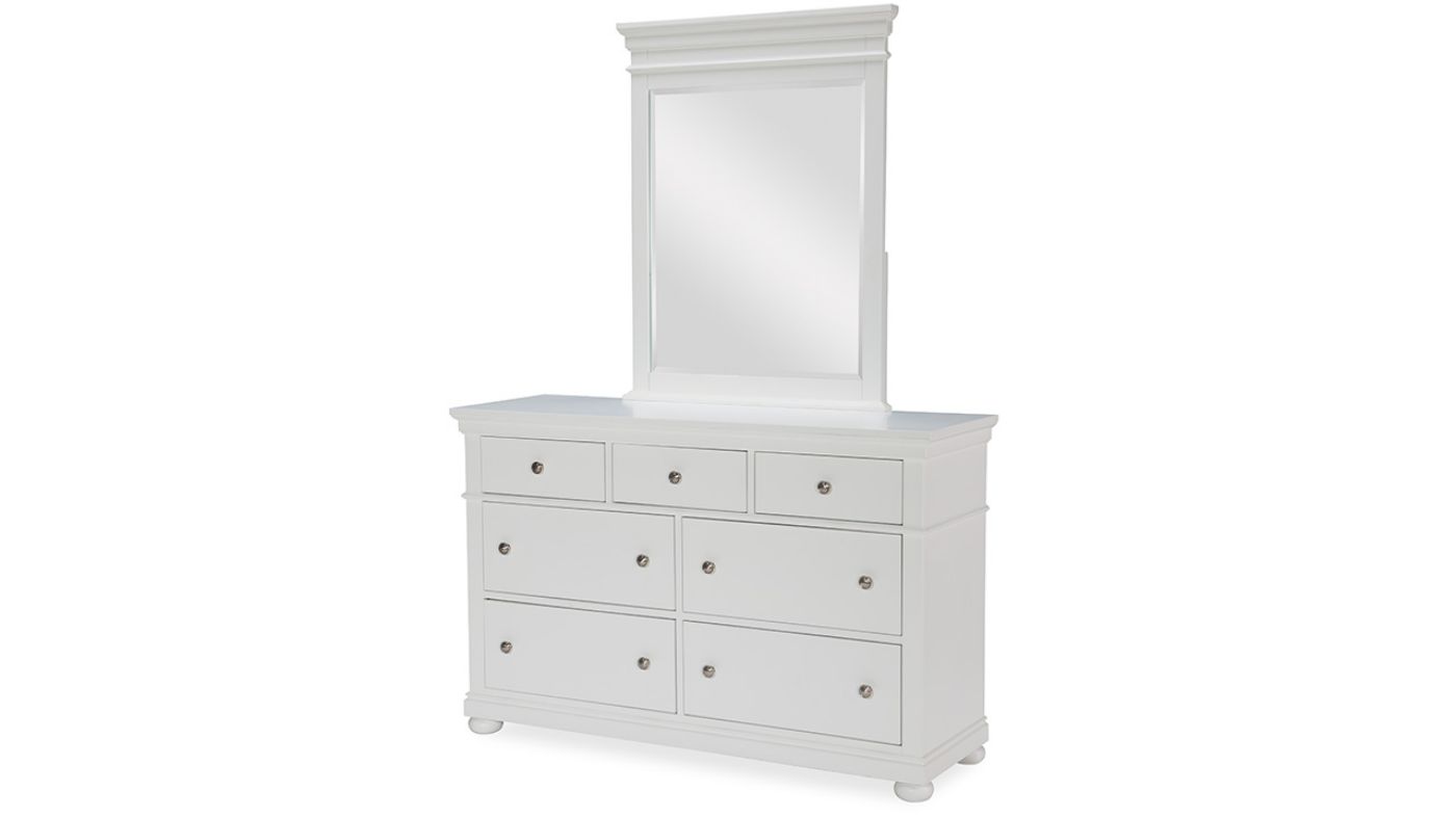 Picture of Canterbury Full Panel Bedroom Set - White