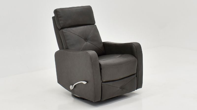 Picture of Hayes Swivel Recliner - Gray