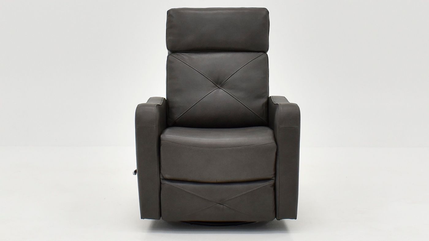 Picture of Hayes Swivel Recliner - Gray