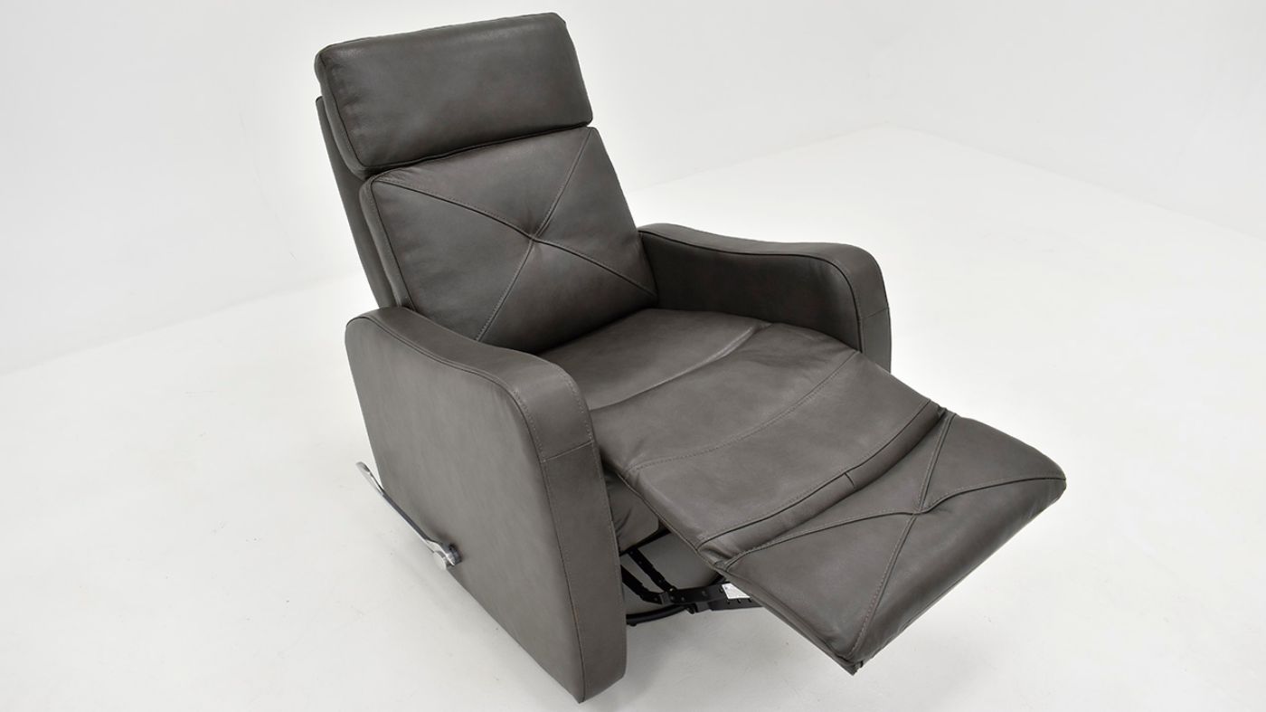 Picture of Hayes Swivel Recliner - Gray