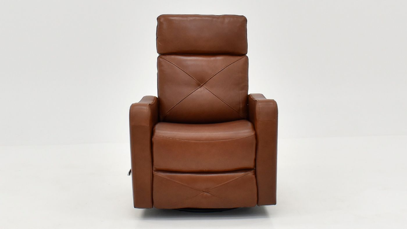 Picture of Hayes Swivel Recliner - Caramel