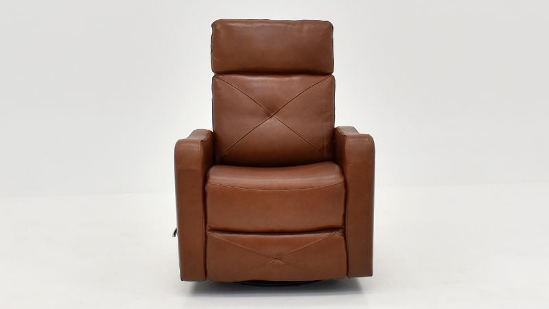 Picture of Hayes Swivel Recliner - Caramel