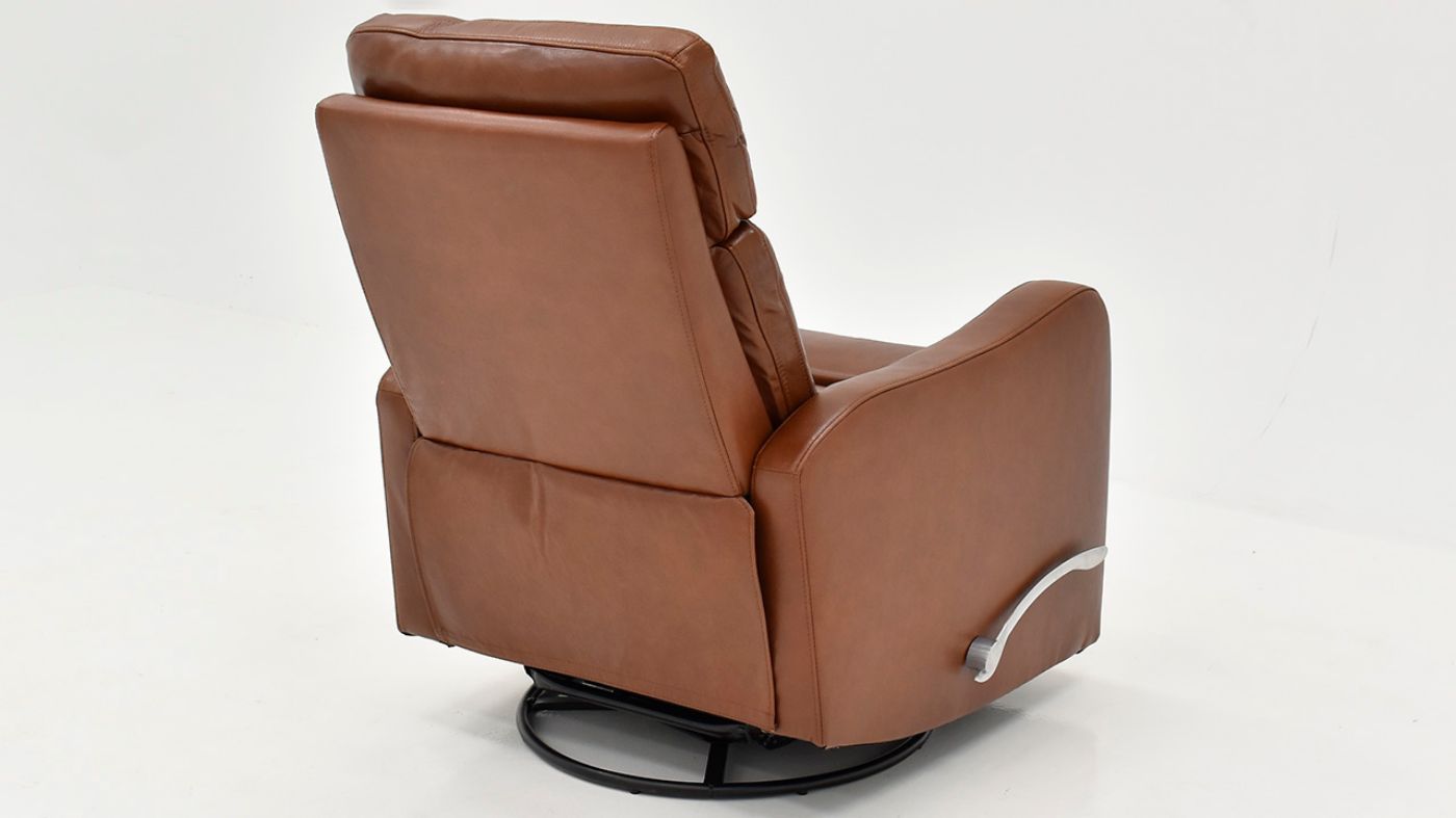 Picture of Hayes Swivel Recliner - Caramel