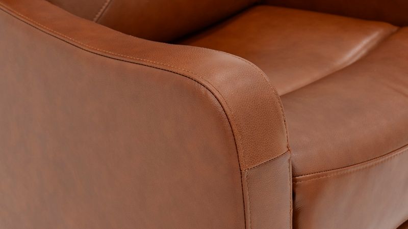 Picture of Hayes Swivel Recliner - Caramel