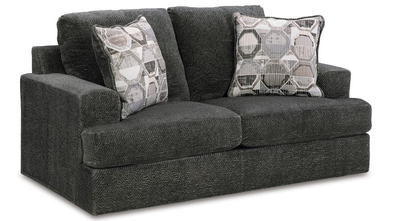 Picture of Karinne Loveseat - Dark Gray