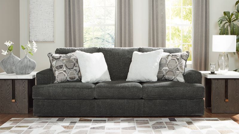 Karinne Sofa Set - Dark Gray | Home Furniture