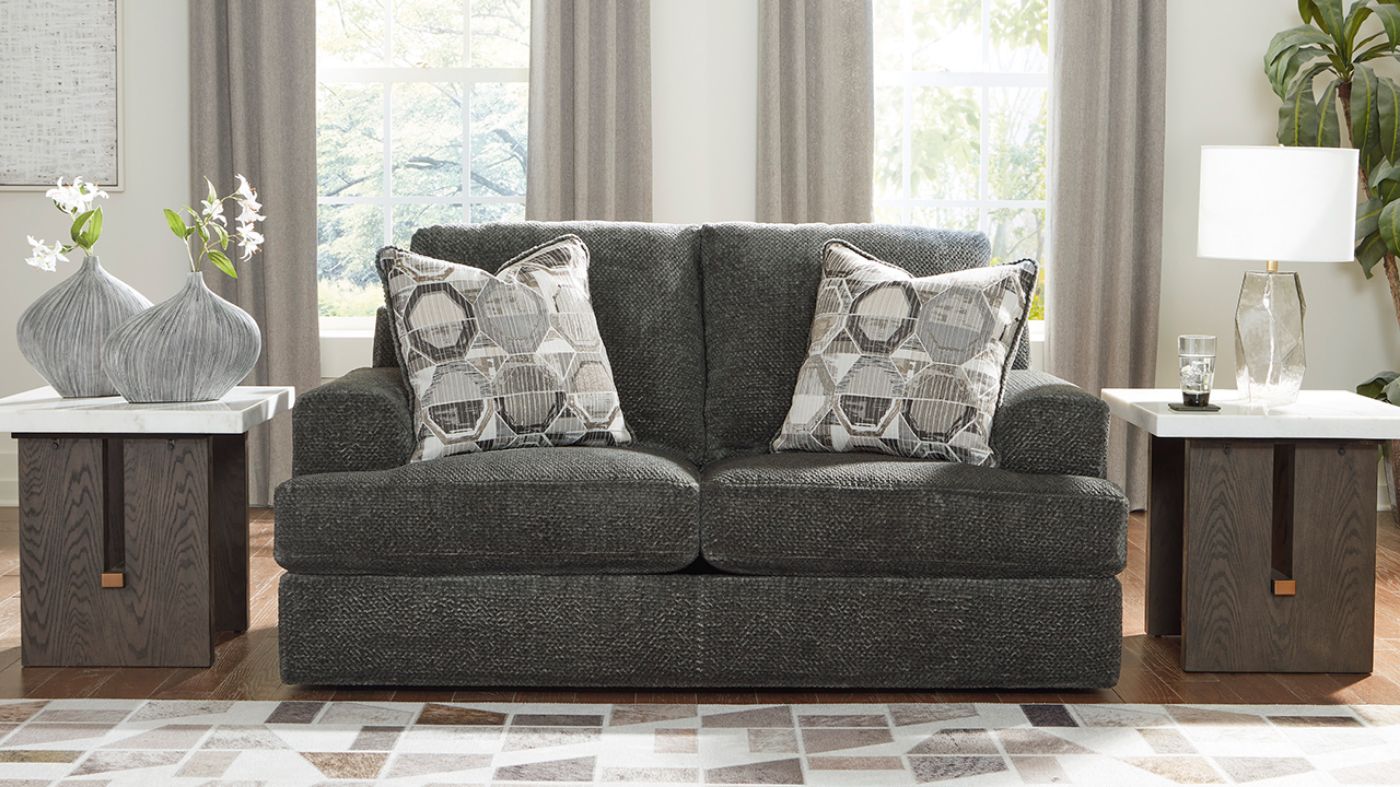 Picture of Karinne Sofa Set - Dark Gray