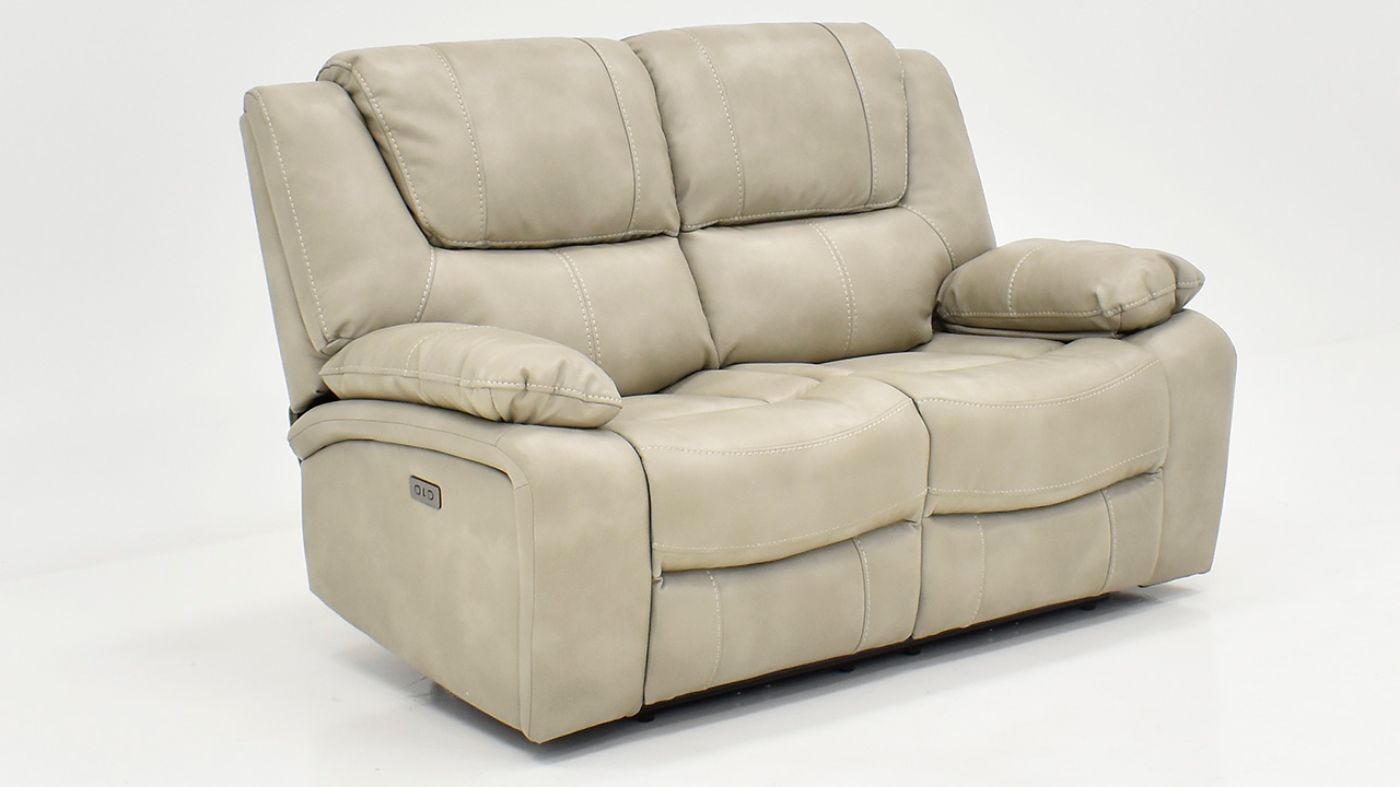 Picture of Devon Power Reclining Sofa Set - Off White