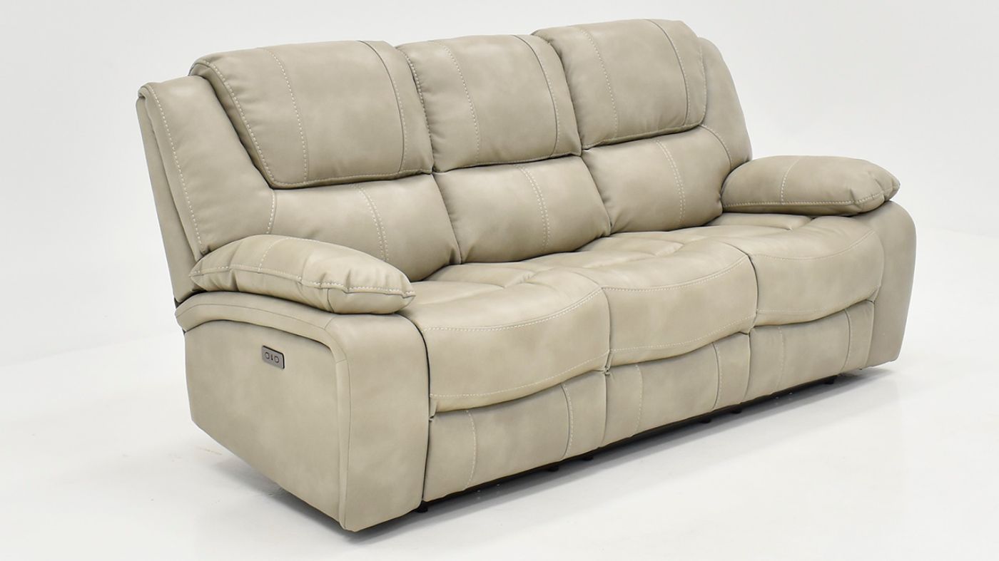 Picture of Devon Power Reclining Sofa - Off White