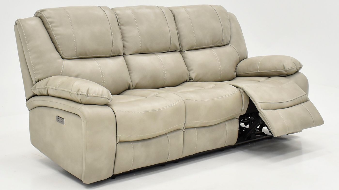 Picture of Devon Power Reclining Sofa - Off White