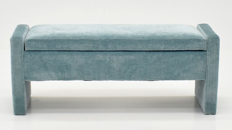 Picture of Braun Storage Bench - Blue