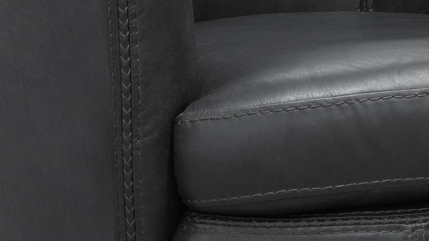 Picture of Barolo Swivel Club Chair - Slate Gray