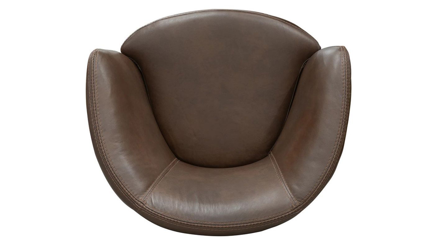 Picture of Barolo Swivel Club Chair - Brown