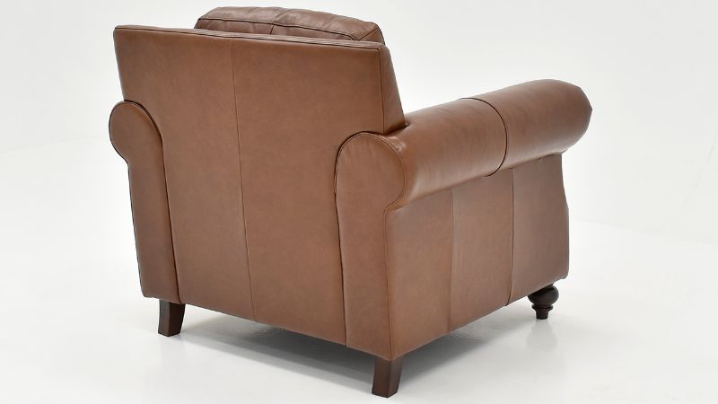 Picture of Bayliss Leather Chair - Brown