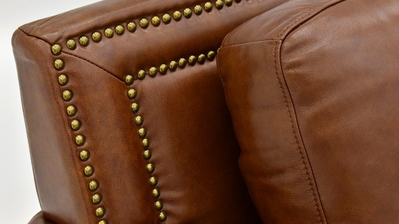 Picture of Bayliss Leather Chair - Brown