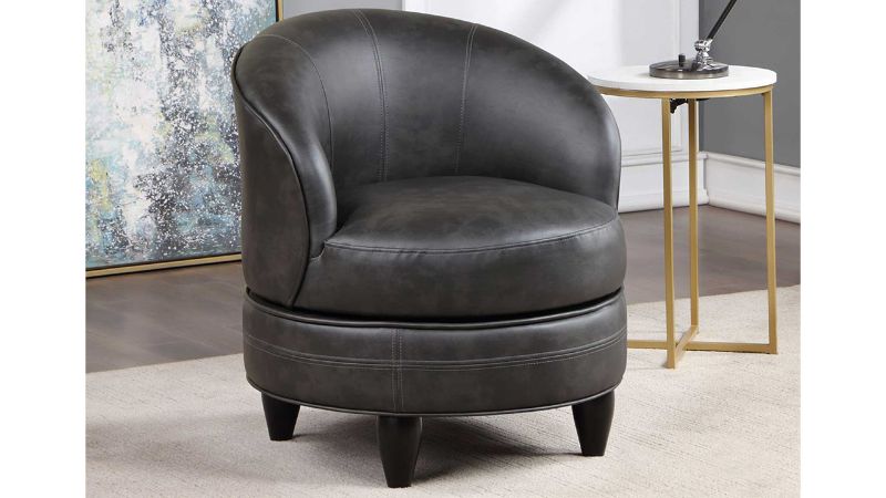 Picture of Sophia Swivel Accent Chair - Gray