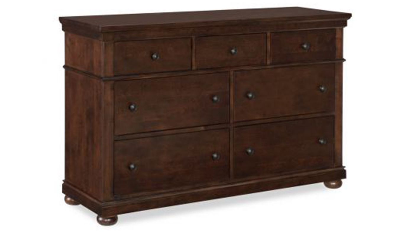 Picture of Canterbury Full Size Sleigh Bedroom Set - Cherry