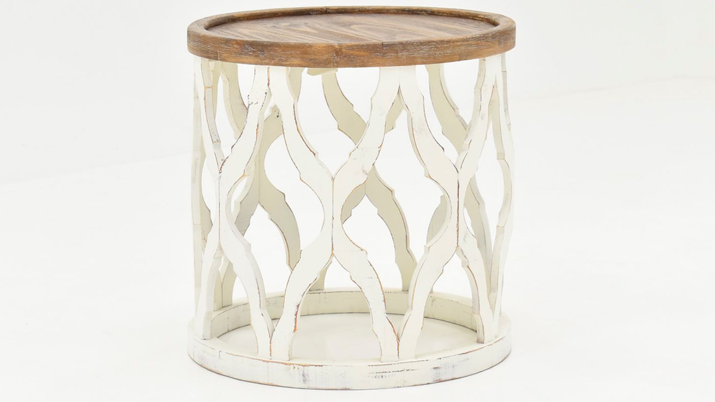 Picture of Farrah End Table - Off White