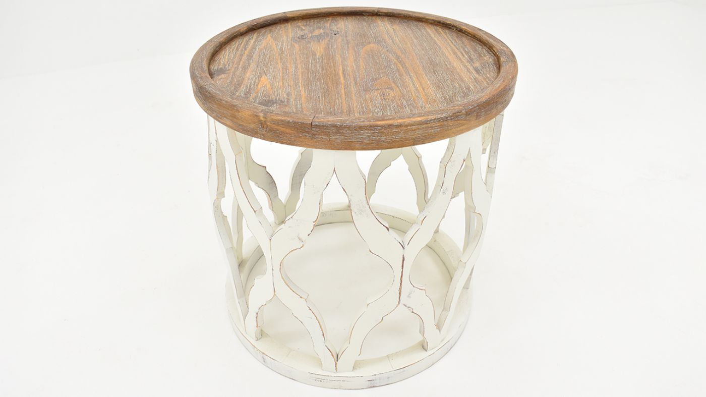 Picture of Farrah End Table - Off White