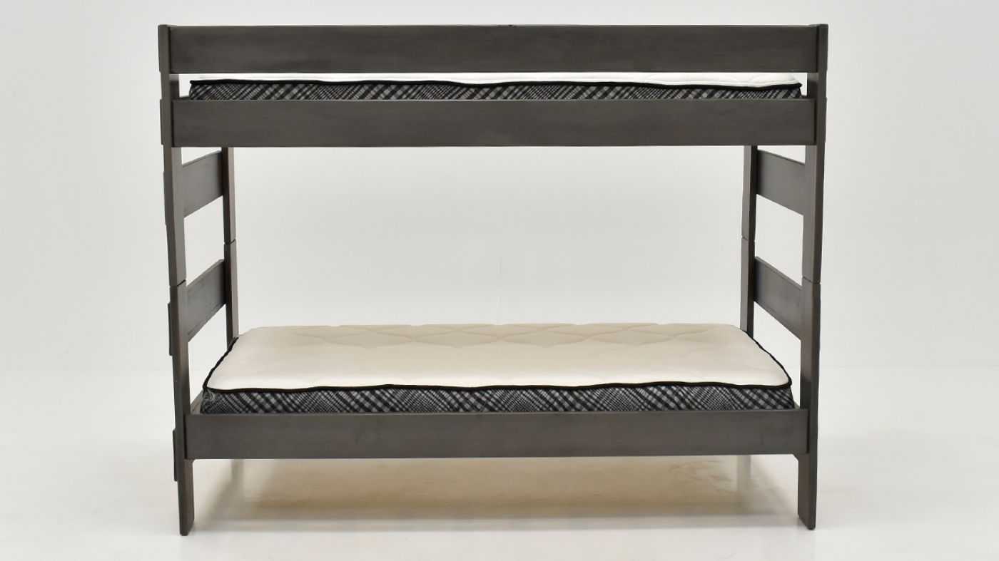 Picture of Cali Kids Twin Over Twin Bunkbed - Gray