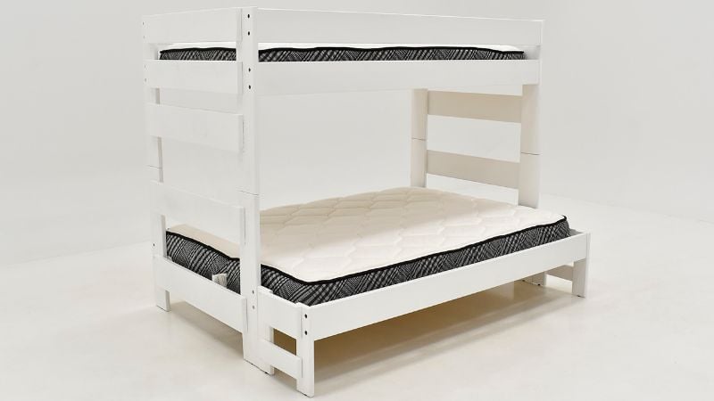 Picture of Cali Kids Twin/Full Bunkbed - White