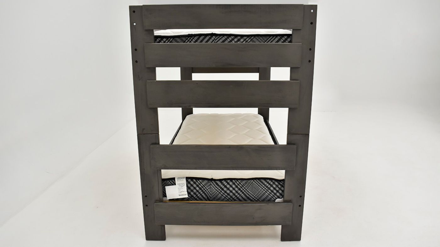 Picture of Cali Kids Twin Over Twin Bunkbed - Gray