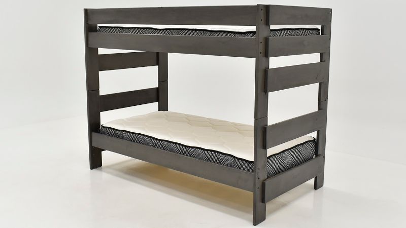 Picture of Cali Kids Twin Over Twin Bunkbed - Gray