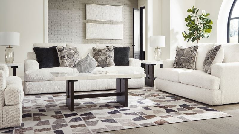 Picture of Karinne Sofa Set - Off White