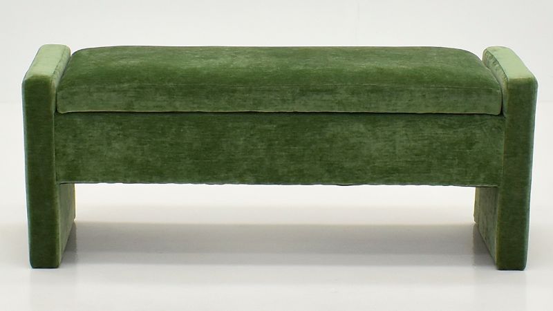 Picture of Braun Storage Bench - Forest Green