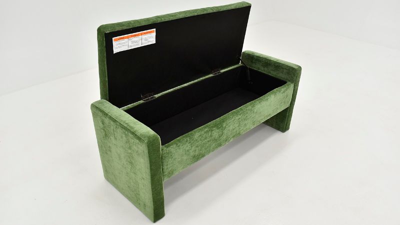 Picture of Braun Storage Bench - Forest Green