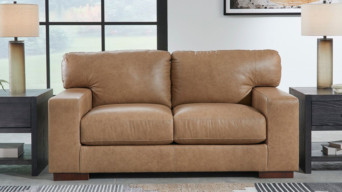 Picture of Lombardia Loveseat - Tan