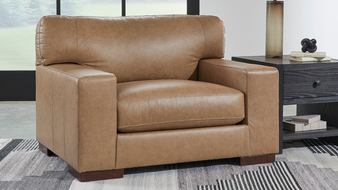 Picture of Lombardia Oversized Chair - Tan