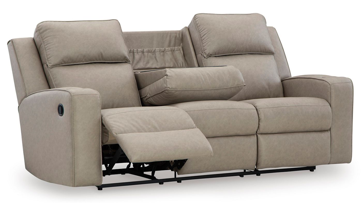 Picture of Lavenhorne Reclining Sofa - Tan